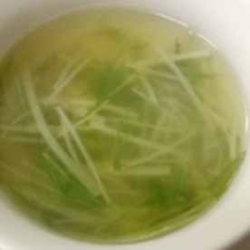 直ぐできるカレーに合う水菜スープ レシピ 作り方 By Suzhoutomo 楽天レシピ